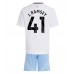 Aston Villa Jacob Ramsey #41 Bortedraktsett Barn 2024-25 Korte ermer (+ Korte bukser)